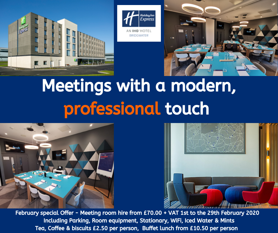 Special Offer From Holiday Inn Express Bridgwater Bridgwater Chamber